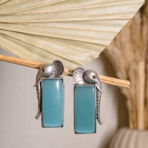 Elephant Design Earrings
