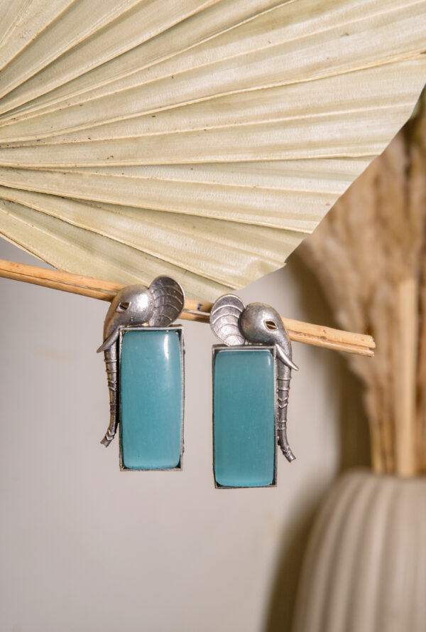 Elephant Design Earrings