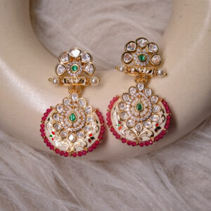 Royal Bloom Kundan Earrings