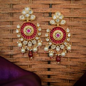 Gulabi Pearl Earrings