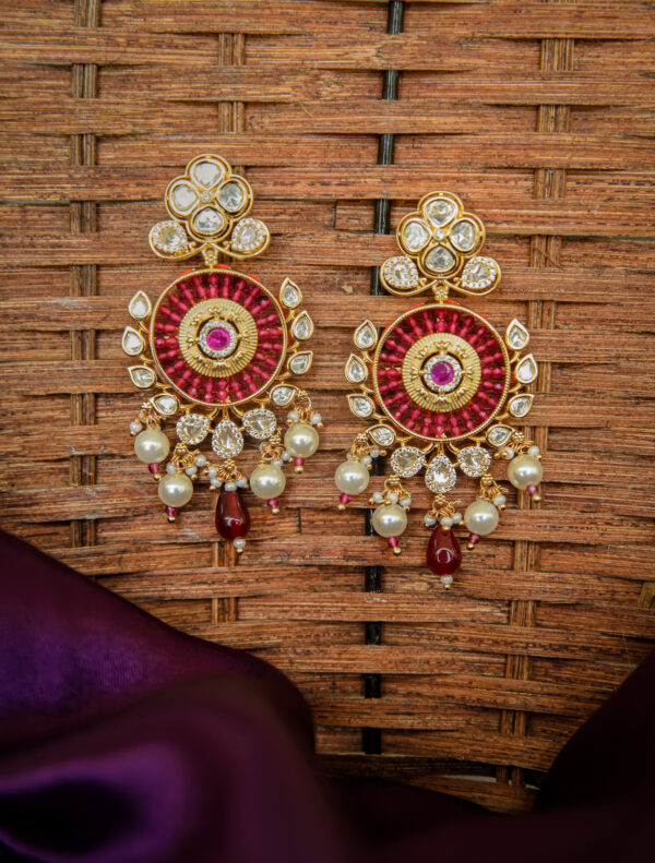 Gulabi Pearl Earrings
